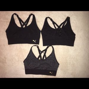 3 for $20.00 Brand New Medium Puma Sports Bras